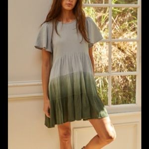 NWT By Together Babydoll Ombré Dress